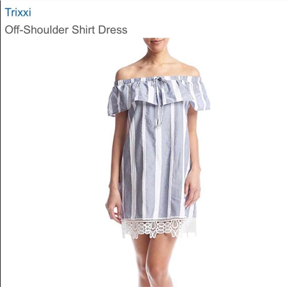 Trixxi Off Shoulder Mini Dress